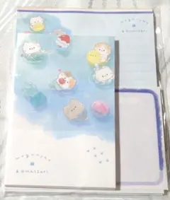 カミオジャパン もぐにゃん＆おまつり レターセット　1個