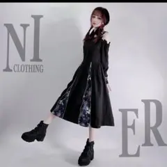 NieR OFF-SHOULDER 2WAY ワンピース 和柄九尾
