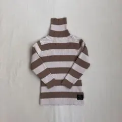 専用です☺︎petit mainタートルネックcotton knit/90size