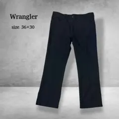 Wranglerワークスラックス36×30ブラックUS企画ポリエステルメキシコ製