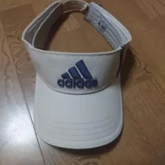 adidas アディダス　バイザー ベージュ