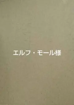 エルフ・モール公式アカウント02 様専用 - メルカリ