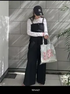 カスタネ　kastane デニムベアサロペット　サロペット