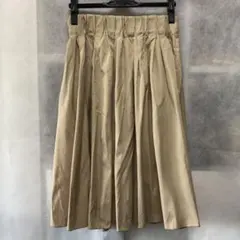 【ADAM ET ROPE】 リバーシブル フレアスカート ギャザースカー