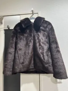 み*◎様 美品　SLOBE IENA ダークブラウンファーコート　スローブイエナのサムネイル