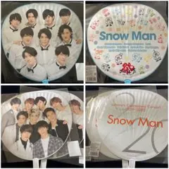 snowman 集合うちわ 3枚セット