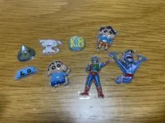 デコパーツ　クレヨンしちゃん他シール