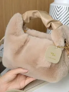 ショルダーバッグ ベージュ