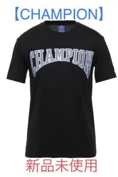 【CHAMPION】チャンピオンTシャツ 黒 L 新品未使用 正規品タグ付