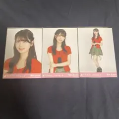 乃木坂46 生写真 筒井あやめ フリルミニスカ コンプ 3枚