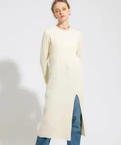 PUBLIC TOKYO ランダムスリットワンピース