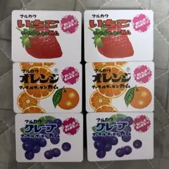 缶ケース マーブルガム（いちご・オレンジ・グレープ各2個）