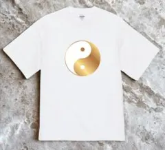 【人気】ハイクオリティー Tシャツ 統合　世界平和　陰陽統合