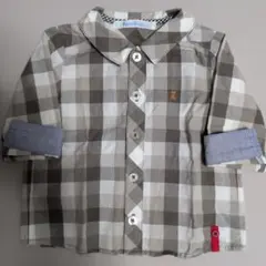 familiar チェック柄シャツ 70サイズ