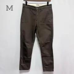 アーバンリサーチ　コットンパンツ チノバン【M】日本製　スリムフィット　ブラウン