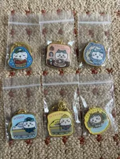 【匿名発送】ちいかわ　ハチワレ　ご当地キーホルダー