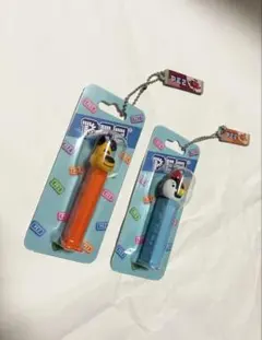 PEZミニフィギュアキーチェーン2個セット【匿名発送】