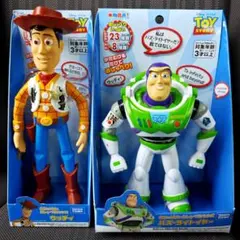 トイ・ストーリー 英語と日本語! おしゃべりフレンズ ウッディ バズ 2点セット