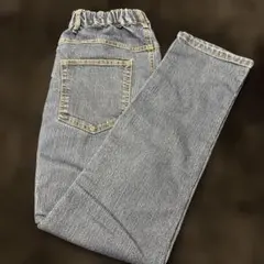 デニム ロングパンツ ウエストゴム 160cmのサムネイル
