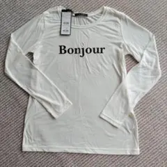 INGNI Bonjourプリント長袖Tシャツ Mサイズ