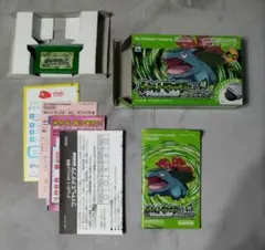 【箱・説明書付き/データ有】ポケットモンスターリーフグリーン