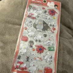 正規品　プチドロップステッカー　ベイマックス　ボンボンドロップ　シール　ディズニ