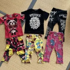 HYSTERIC MINI 子供服 6点セット まとめ売り80、90、105のサムネイル