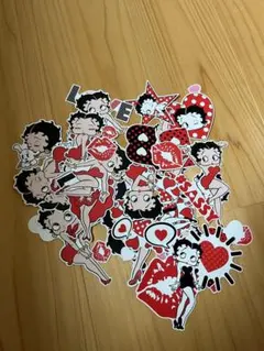 Betty Boop ベティちゃんステッカーのサムネイル