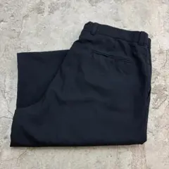 a*c様 L.L.Bean　スラックスパンツ　W36　ネイビー　無地　古着のサムネイル