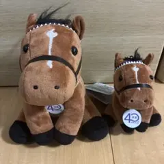 武豊展限定】ドウデュース アイドルホースぬいぐるみ 箔押しサイン入り
