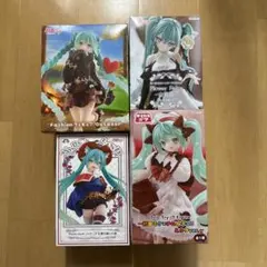 初音ミク フィギュア　４個セット