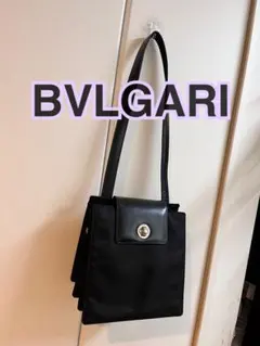 BVLGARI ブルガリ ショルダーバッグ ブラック　モダンスタイリッシュのサムネイル