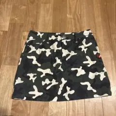 パーリーゲイツ　カモフラージュ スカート　 美品のサムネイル