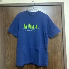 00s nike tシャツ　ブルー　Lサイズ