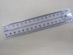 回転式　直定規　15cm　簡易分度器付きのサムネイル