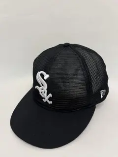 【NEW ERA】シカゴ・ホワイトソックス メッシュキャップ ブラック