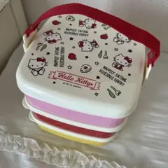 ハローキティ 3段重箱 弁当箱のサムネイル