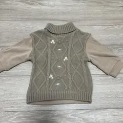 新品未使用　バースデイ　いちご　刺繍　ニット　可愛い　裏起毛　おしゃれ着