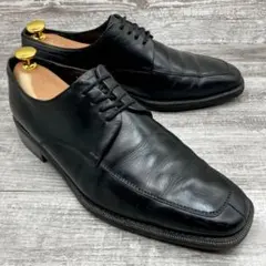 694【人気】BURBERRY レザー ビジネスシューズ ブラック25.0cmのサムネイル
