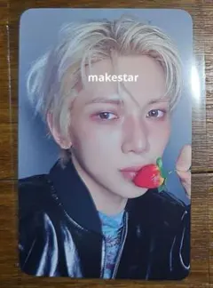 ATEEZ ホンジュン トレカ makestar メクス 特典 いちご - メルカリ