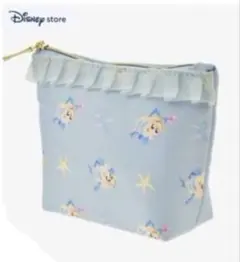 【新品未使用品】ディズニー フランダー フリル付き ポーチ ディズニーストア