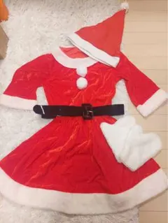 082 コスプレワンピース衣裳 サンタ(フリーサイズ