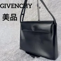 【美品】GIVENCHY フォーマルバッグ アナスタシア レザー ブラックのサムネイル