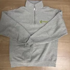 JERZEES ハーフジップ スウェット グレー M 古着