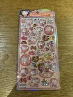 【正規品】 サンリオ ハローキティ 赤 ベビー うるちゅるポップシール