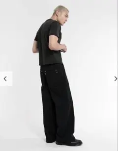 Asapmode Stacked Canvas Wide-Leg Pants - メルカリ
