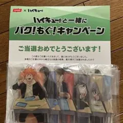 【非売品】ニッスイ ハイキュー!! アクスタ 6体セット コンプリート 非売品】ニッスイ ハイキュー!! アクスタ 6体セット