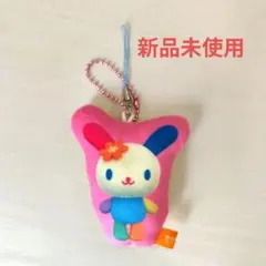 サンリオ　トレーディング携帯クリーナーマスコット　ウサハナ