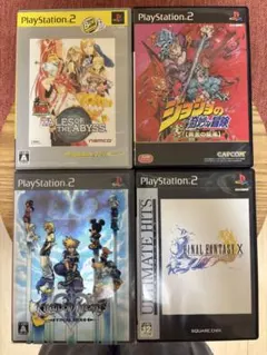 PS2ソフト 4本セット テイルズ オブ ジ アビス 他