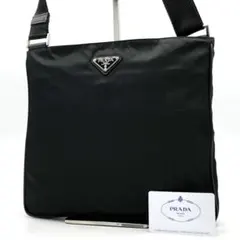 ✨美品✨プラダ ショルダーバッグ 三角ロゴ シルバー金具 ナイロン
